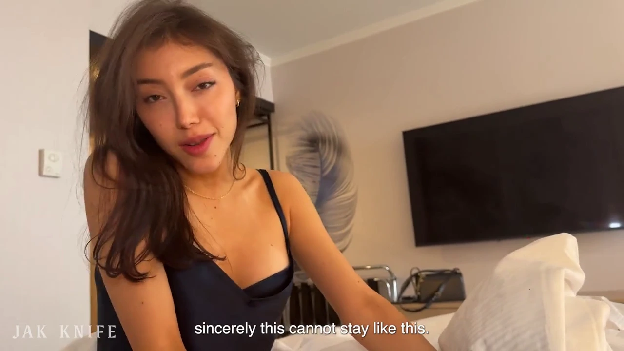 Ruth Lee is a Spanish beauty who uses body language to seduce an American man. porn video